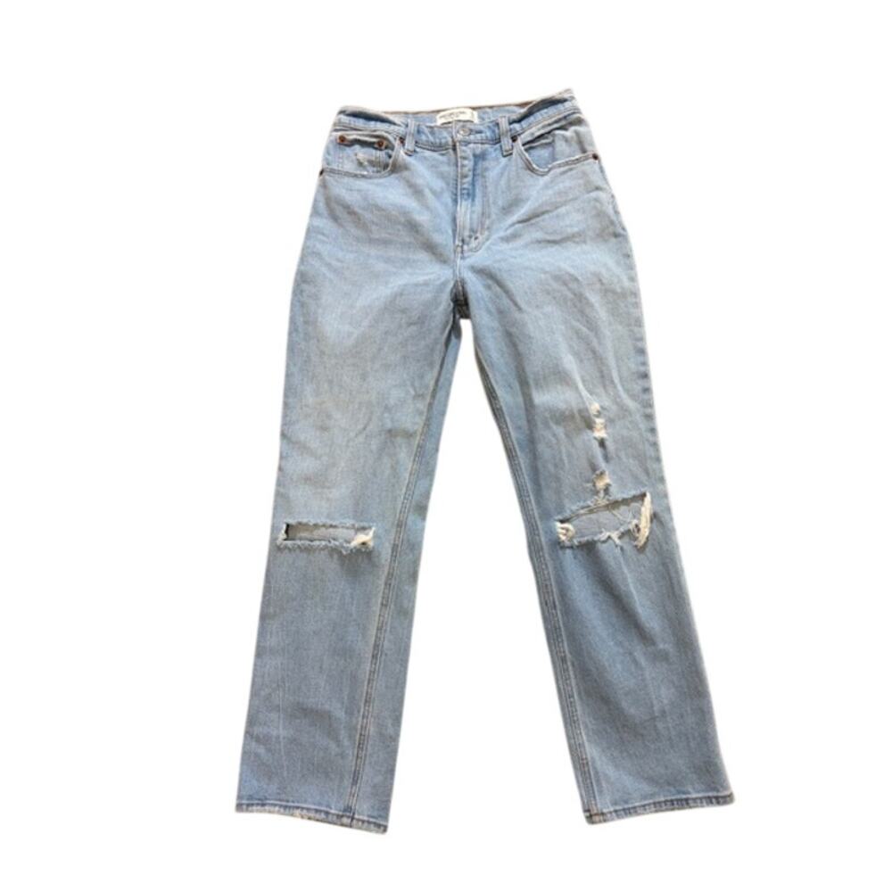 Abercrombie and fitch jeans Ankle Ultra high Rise size 27